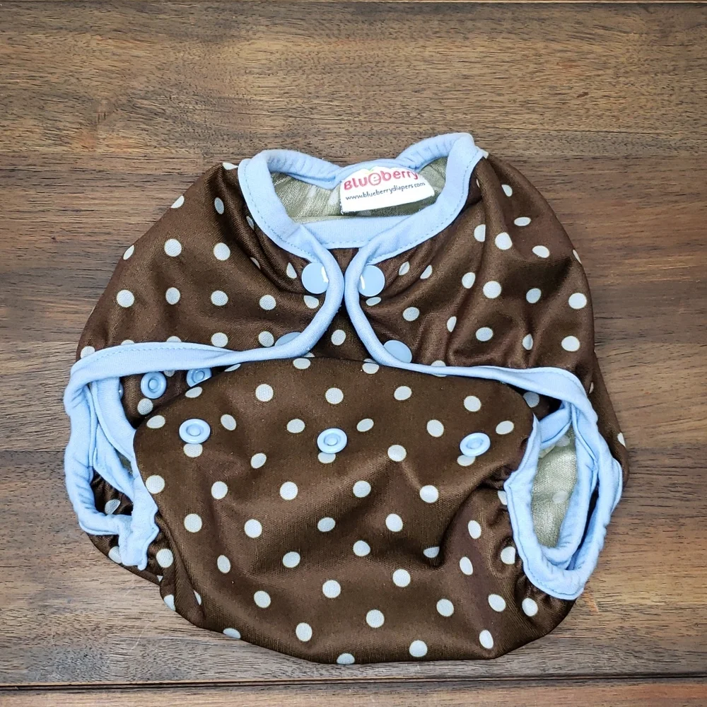 Blueberry Adjustable Cloth Diaper Cover